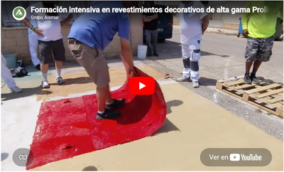 Grupo Aismar acoge una formación intensiva en revestimientos decorativos de alta gama junto a Proline