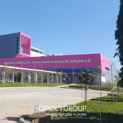 Polygroup moderniza la infraestructura hospitalaria en Nicaragua con suelos técnicos avanzados