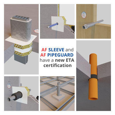 AF Systems recibe la certificación ETA para AF Sleeve y AF Pipeguard