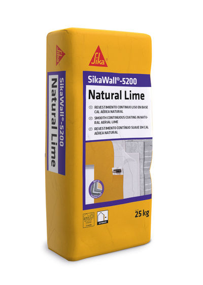 SikaWall®-5200 Natural Lime, la nueva apuesta de Sika para revestimientos SATE