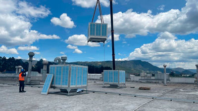 MET MANN avanza en la instalación de climatizadores evaporativos en empresa metalúrgica colombiana