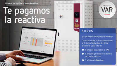 Conectarse al VAR compensa con CIRCUTOR