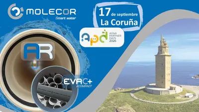 Molecor acerca sus sistemas de evacuación a instaladores y prescriptores en Aúna Partner Days