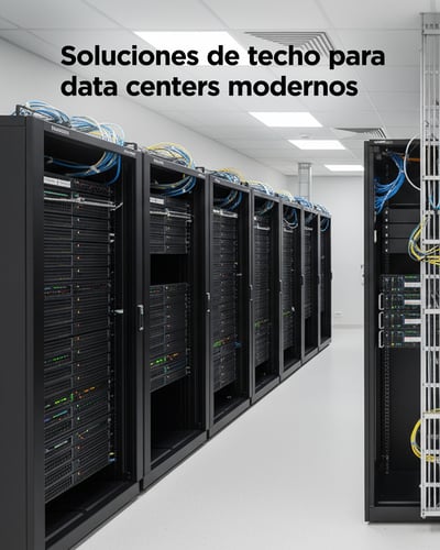 Nueva perfilería de Saint-Gobain Ecophon para optimizar techos en data centers
