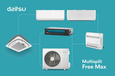 Daitsu Free Max, la solución de Eurofred por una climatización versátil y eficiente