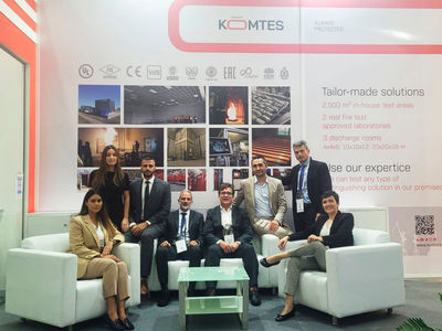 Grupo Komtes hace un balance positivo de su paso en Intersec 2023