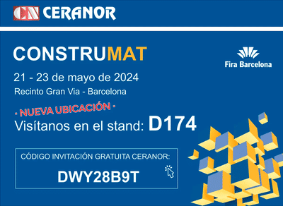 Ceranor te invita a Construmat 2024