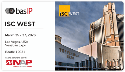 BAS-IP lleva sus soluciones de seguridad integradas a ISC West 2026