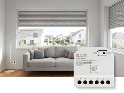 La vivienda inteligente se simplifica con los nuevos JUNG HOME Pucks