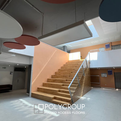 Polygroup equipa el nuevo CIETD de la UJI con 2.500 m² de suelo técnico GAMAFLOR FULL STEEL