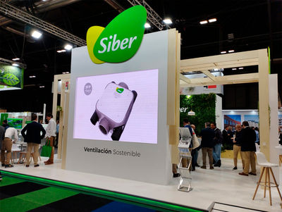 Siber muestra sus avances en ventilación y su compromiso con la construcción industrializada en Rebuild 2023
