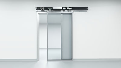 GEZE MCRdrive combina seguridad y diseño en su nueva puerta corredera modular