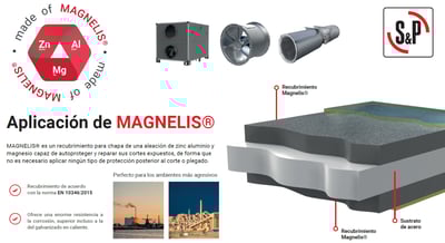 Magnelis® llega a las gamas industriales de S&P para aumentar su durabilidad