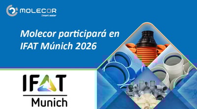 Molecor lleva sus últimas innovaciones a IFAT Múnich 2026