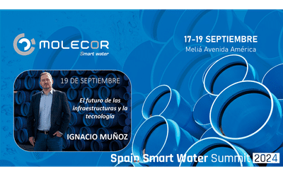 Molecor apoya la innovación hídrica en el Spain Smart Water Summit 2024