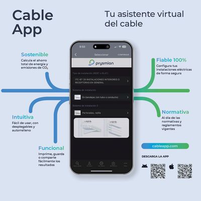 Más eficiente, más sostenible, más precisa: así es la nueva versión de Cable App 2025 de Prysmian