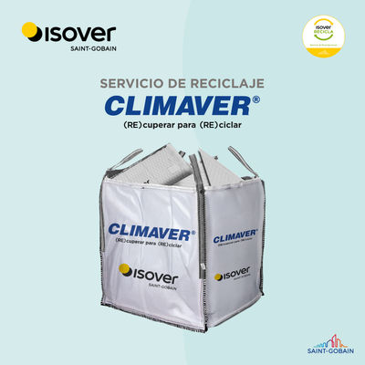 ISOVER impulsa la economía circular con "CLIMAVER® (RE)cuperar para (RE)ciclar"