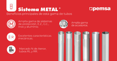 Sistema Metal de Pemsa: máxima protección mecánica y anticorrosiva para entornos industriales