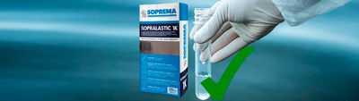 Sopralastic 1K de Soprema obtiene certificación para agua potable, ideal para proyectos hidráulicos