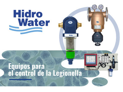 Hidro-Water refuerza la prevención de la legionela con tecnología avanzada para el tratamiento del agua