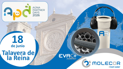 Molecor participará en los AÚNA Partner Days 2026 con sus últimas soluciones para edificación