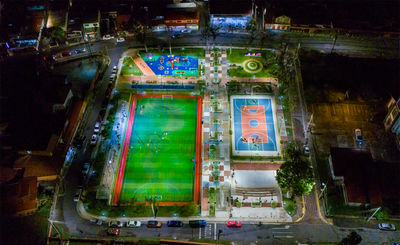 Inauguran parque deportivo con alumbrado de alto rendimiento en Piedades de Santa Ana, Costa Rica