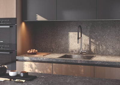 Genebre amplía su gama con el nuevo Grifo de Cocina 3 vías Serie TAU con sistema Cold-Start