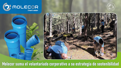 Molecor lanza un programa de voluntariado corporativo ligado a su estrategia de sostenibilidad