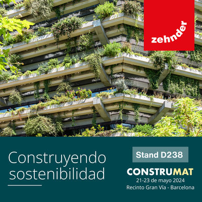 Zehnder Group irrumpe en la 23ª edición de Construmat con tecnología que respira innovación