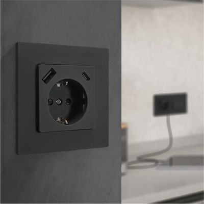Nueva toma de corriente Schuko® con cargador USB A+C de BJC: más potencia, más compatibilidad