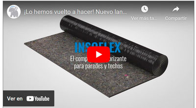 Soprema relanza Insoflex, la solución mejorada de aislamiento acústico para paredes y techos
