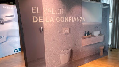 Geberit actualiza sus showrooms con las últimas novedades