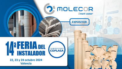 Molecor regresa a la 14ª Feria del Instalador de Coplasa