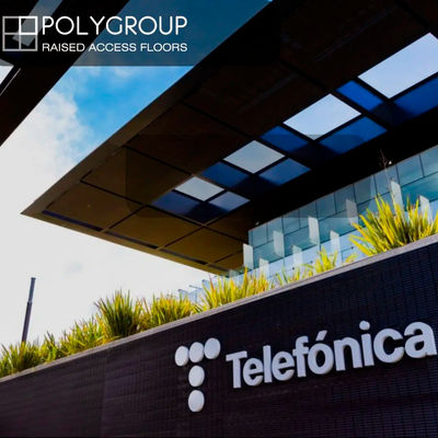 Polygroup implementa suelo técnico líder en sala FTTH de Telefónica en Madrid