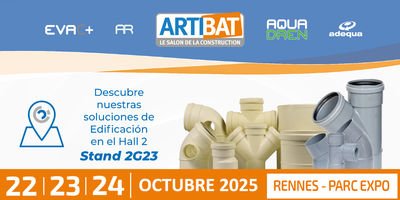 Molecor lleva sus soluciones de evacuación a Artibat 2025