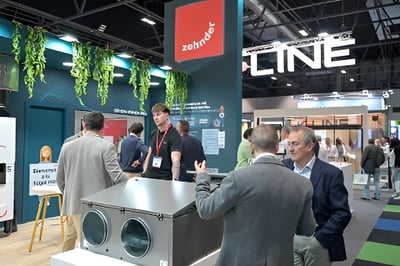 Zehnder presenta sus soluciones de ventilación y calefacción en Rebuild 2026
