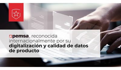 Pemsa recibe prestigioso galardón por su excelencia en digitalización y calidad de datos de producto