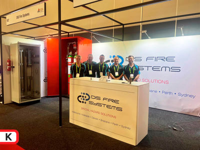 Dis Fire Systems muestra los productos de Grupo Komtes en la Feria Fire Australia 2023