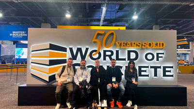 Grupo Aismar marca presencia en la 50ª edición de World of Concrete en Las Vegas