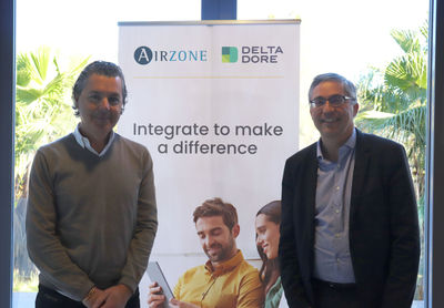 Delta Dore y Airzone firman un convenio de colaboración
