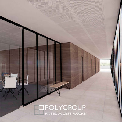 El Puerto de Cartagena moderniza su puesto de control fronterizo con suelo técnico GAMAFLOR PAC 35/05