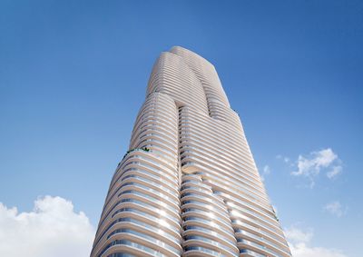 VEKA equipa con ventanas de PVC TM Tower, el futuro edificio residencial más alto de Europa