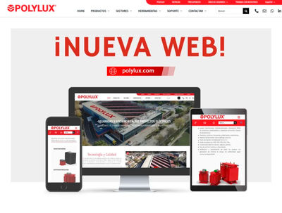 Explora la nueva página web POLYLUX