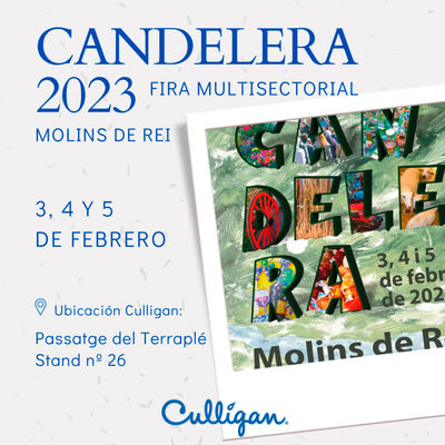 Culligan asiste a la Fira de la Candelera en Molins De Rei