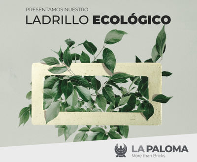 La Paloma Cerámicas lanza el ladrillo ecológico para un futuro sostenible