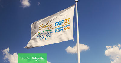 Schneider Electric anuncia el inicio de la COP27 con un nuevo llamamiento y el compromiso de reforzar la colaboración público-privada