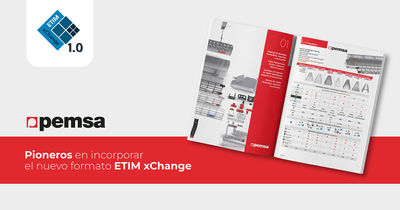 Pemsa implementa el innovador estándar ETIM xChange en su catálogo digital