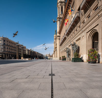 ULMA implementa soluciones de drenaje en la icónica Plaza del Pilar de Zaragoza