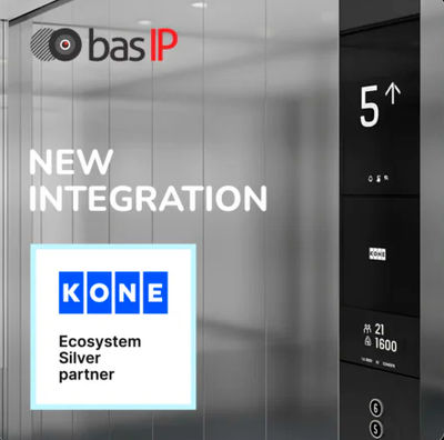 Edificios más seguros y eficientes con la alianza entre BAS-IP y KONE