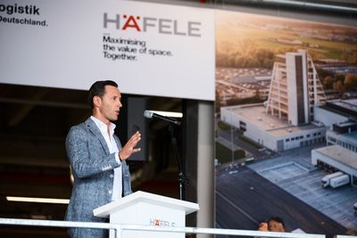 Häfele avanza en la puesta en marcha de su nueva planta logística en Nagold